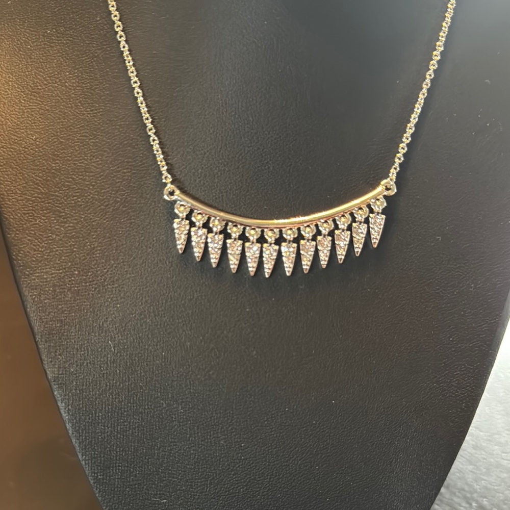 Touchstone Crystal Make a Point Necklace - Picture 2 of 4